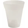 Idel Dekoratyvinis gėlių vazonas Dante L Ø13cm H15.5cm plastikinis/permatomas