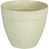 Idel Dekoratyvinis gėlių vazonas Touch Ø16cm H14cm plastikinis/švies.žalias