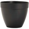 Idel Dekoratyvinis gėlių vazonas Touch Ø25cm H22cm plastikinis/antracito sp.
