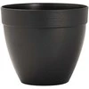 Idel Dekoratyvinis gėlių vazonas Touch Ø30cm H26.3cm plastikinis/antracito sp.