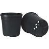 Idel Gėlių vazonas Tuscany Ø19cm H16cm plastikinis/juodas