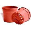 Idel Gėlių vazonas Tuscany Ø19cm H16cm plastikinis/rudas