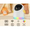 Iegeek 2K HOME NANNY WIFI 5 colių 360° PTZ 4XZOOM ekrano valdymas