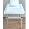 IKEA ANTILOP KĖDĖS POJŲ ATRAŠTA, Baltas, PLAUNAMAS, REGULIUOJAMAS, RIBOTAS