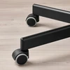 IKEA FLINTAN Pasukama biuro kėdė su porankiais, juoda