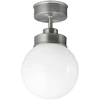 Lubinis šviestuvas IKEA FRIHULT lampa sufitowa plieno pilka do łazienki