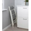 IKEA FROSVI Sulankstoma kėdė balta/Knisa šviesiai pilka