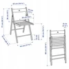 IKEA FROSVI (TERJE) MEDINĖ sulankstoma KĖDĖ, ruda