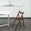 IKEA FROSVI (TERJE) MEDINĖ sulankstoma KĖDĖ, ruda