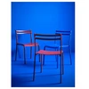 Ikea GENESON Kėdė metalinė/raudona