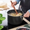IKEA GULDÖRING Puodas su dangteliu, sol-gel danga, juodai pilka 5 l