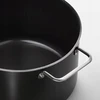 IKEA GULDÖRING Puodas su dangteliu, sol-gel danga, juodai pilka 5 l