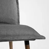 IKEA KLINTEN Kėdė ruda/Kilanda tamsiai pilka