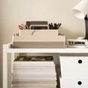 Ikea Kuggis stalinis organizatorius, 26x35x16 cm, tamsiai pilkai-smėlio spalvos