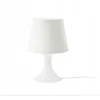 IKEA LAMPAN Baltas Lampa stołowa 29 cm lampka nocna