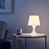 IKEA LAMPAN Baltas Lampa stołowa 29 cm lampka nocna