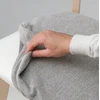 IKEA LISABO peleninė kėdė su apmušalais, valgomojo kėdė