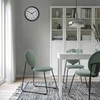 IKEA MANHULT Kėdė juoda/Hakebo pilkai žalia