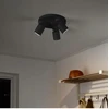 IKEA NYMANE Lampa sufitowa 3 reflektory antracito