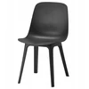 Ikea ODGER kėdė 45 x 51 x 81 cm juoda 1 vnt.