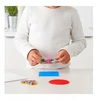 IKEA PYSSLA Formos lyginimo karoliukams, rinkinys 4 vnt., širdies apskritimas