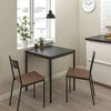 IKEA SANDSBERG kėdė 1 vnt juoda/ruda beica