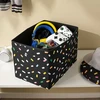 IKEA SKAJARE Pudełko juoda posypka 26x37x26 cm