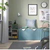 IKEA SMASTAD Ławka su pojemnikiem na zabawki, balta/mėlyna, 90x52x48 cm