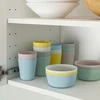 Ikea Spalvoti plastikiniai puodeliai vaikams, 6 vnt. Kalas