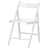 IKEA TERJE MEDINĖ sulankstoma KĖDĖ balta