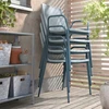 Ikea TORPARO Kėdė su porankiais mėlynos spalvos