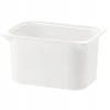 IKEA TROFAST Žaislų konteineris baltas 42x30x23cm didelei plastikinei lentynai