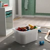 IKEA TROFAST Žaislų konteineris baltas 42x30x23cm didelei plastikinei lentynai