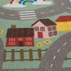 IKEA VALLABY Dywan dziecięcy, žalia, 100x133 cm