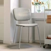 IKEA VIHALS Kėdė, balta/Tibbleby smėlio-pilka