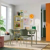 IKEA VIHALS kėdė / žalia pilkai žalia