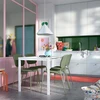 IKEA VIHALS kėdė / žalia pilkai žalia