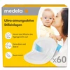 Medela Vienkartiniai Absorbentiniai Diskai 60Vnt