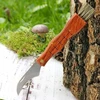 Ikonka Patogus grybų peilis su šepetėliu, 21 cm