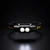 ĮKRAUJAMAS LED PRIEKINIS ŽIBINTAS Galingas SPECTER USB 2000lm dėklas
