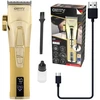 Įkraunama plaukų kirpimo mašinėlė, 180 min veikimo, keraminiai peiliukai, LCD, USB C Camry CR 2835
