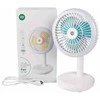 Įkraunamas stalinis ventiliatorius DP 7632, su LED lempute