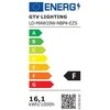 GTV MATIS PLUS LED šviestuvas, IP44, 19W, 1520lm, AC220-240V, 50/60Hz, 120°, 4000K, įleidžiama