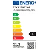 GTV MATIS PLUS LED šviestuvas, IP44, 24W, 2000lm, AC220-240V, 50/60Hz, 120°, 3000K, įleidžiama
