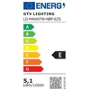 Sieninis šviestuvas MATIS PLUS LED šviestuvas, IP44, 7W, 560lm, AC220-240V, 50/60Hz, 120°, 3000K, montuojamas