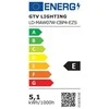 Sieninis šviestuvas MATIS PLUS LED šviestuvas, IP44, 7W, 560lm, AC220-240V, 50/60Hz, 120°, 3000K, montuojamas