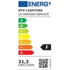 GTV ORIS PLUS LED šviestuvas, IP44, 24W, 2000lm, AC220-240V, 50/60Hz, 120°, 4000K, įleidžiamas