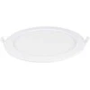 Įleidžiama LED panelė SPECTOR LIGHT, 6 W, 3000 K, 520 lm, apvali f., baltos sp., Ø12,7 x h3,3 cm