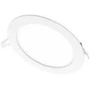 Įleidžiama LED panelė SPECTORLIGHT, 12 W, 4000 K, 1200 lm, apvali f., baltos sp., Ø17 x h2,4 cm