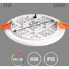 Įleidžiama LED panelė TOPE RONDA, IP65, 10 W, 3000 K, 800 lm, Ø12,5 cm